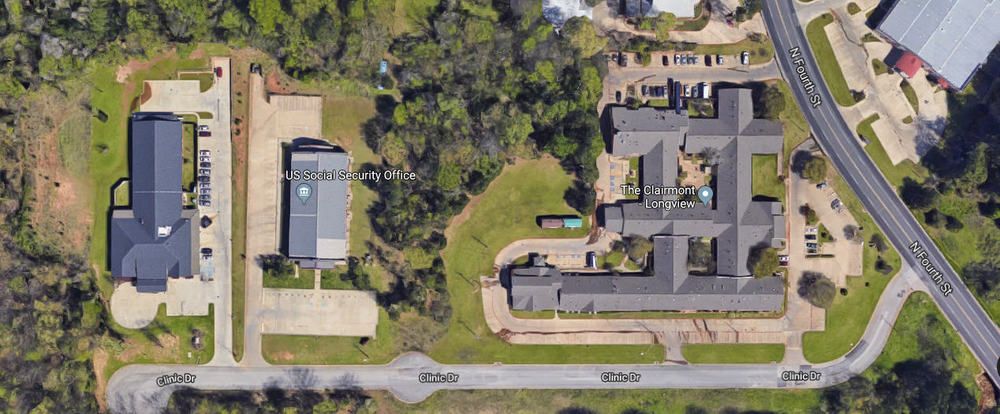 Longview TX - SSA Office : 611 Clinic Dr, Longview, TX 75605